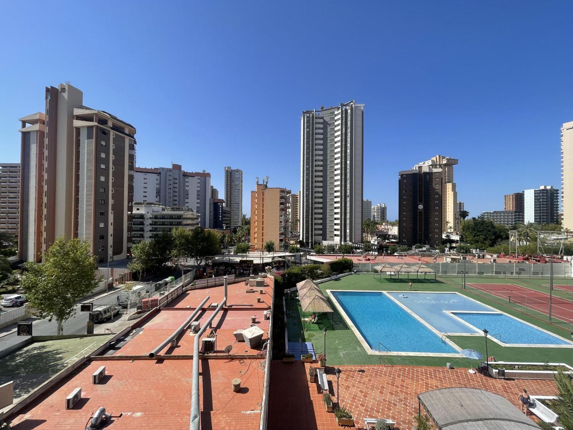 Gemelos 2 Levante Beach Benidorm Buitenkant foto